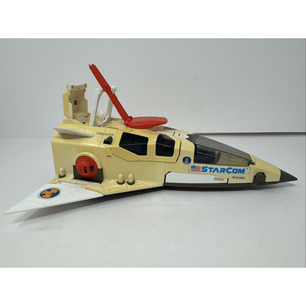 1986 Coleco Starcom STARMAX BOMBER Vehicle Spaceship Not Complete PARTS Loose